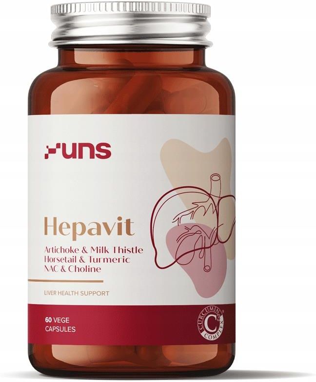 Uns Supplements Hepavit 60Kaps Opinie i ceny na Ceneo.pl