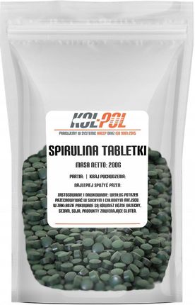 Kol-Pol Spirulina Tabletki 200G 800 Tabl