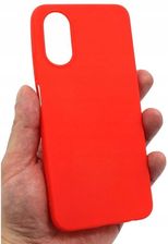 Etui Do Oppo A17 Jelly Case Matt Pokrowiec Czerwon Czerwony - zdjęcie 1