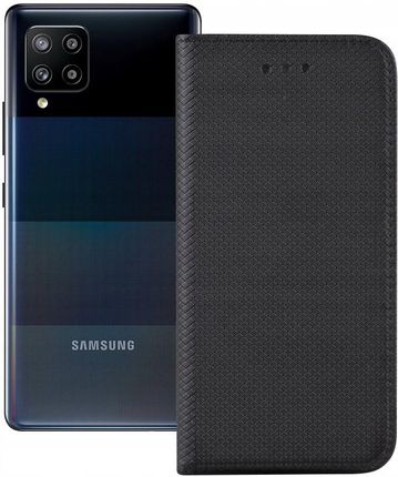 Etui Smart Magnet Do Samsung Galaxy A42 5G Czarny Czarny