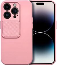 Futerał Slide Do Iphone 14 Pro Max Jasnoróżowy Różowy
