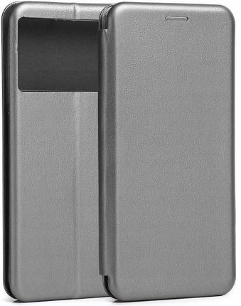 Beline Etui Book Magnetic Xiaomi Poco M5 Stalowy/S Szary