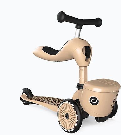 Scoot & Ride Highwaykick 1 Lifestyle Jeździk i Hulajnoga 2w1 Leopard - zdjęcie 5