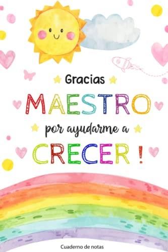 Maestra Cuaderno De Notas: Lindo Regalo Personalizado