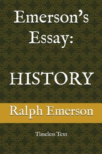 emerson essay history