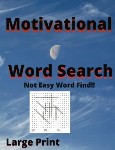 Motivational word search not easy word find: Word search with photos of ...