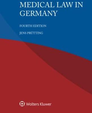 Medical Law In Germany - Literatura Obcojęzyczna - Ceny I Opinie - Ceneo.pl