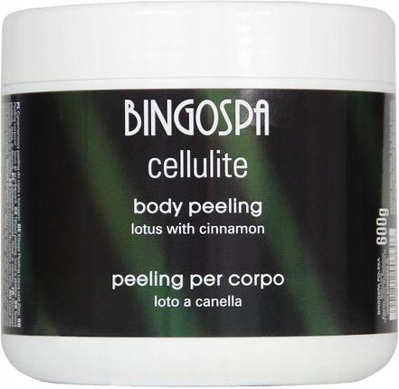BINGOSPA Peeling Cellulite Z Cynamonem 600g