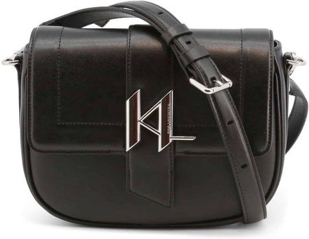 Torebka na pasku Karl Lagerfeld 15 czarne torebki 225W3085