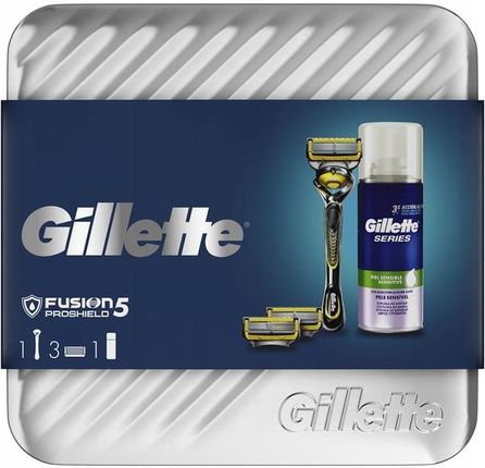 Gillette Fusion5 Proshield Maszynka Wkłady Żel 11570