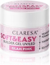 Zdjęcie Claresa Żel Budujący Soft & Easy Glam Pink 45G - Zduńska Wola