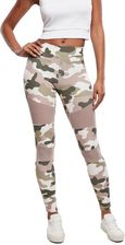 Zdjęcie Damskie legginsy Tech Mesh Urban Classics, duskrose camo - Rozmiar:M - Łagów