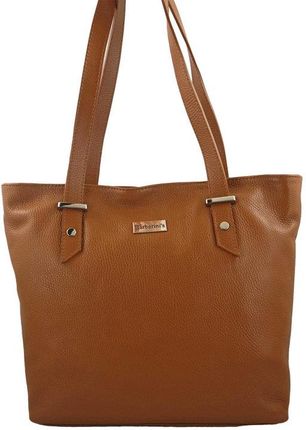Shopper bag - duże torebki miejskie - Brązowe jasne