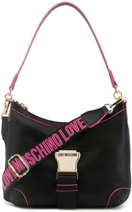 Torebka na ramię Love Moschino 16 czarne,Różowe torebki JC4366PP0FKH1