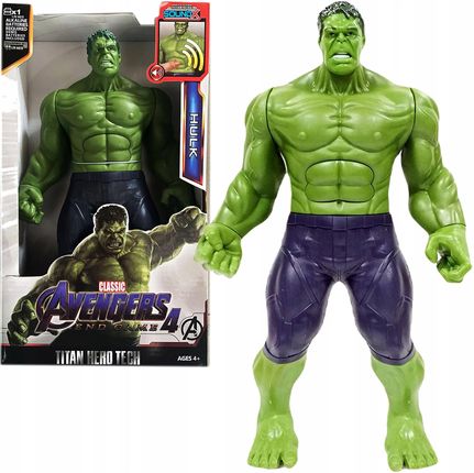Toys Hulk Duża Ruchoma Figurka 30Cm Dźwięk Światło