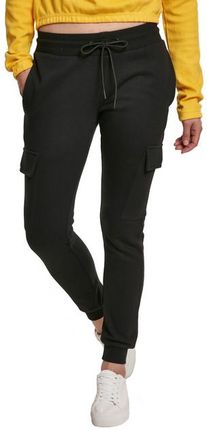Urban Classics Cargo damskie spodnie dresowe, czarne - Rozmiar:XL