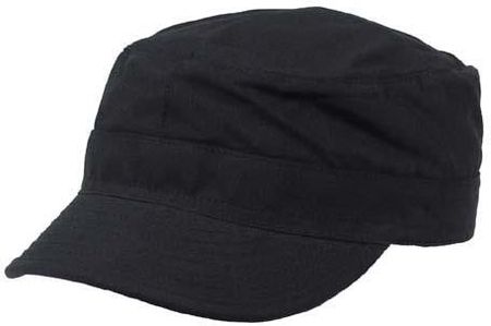 MFH Rip-Stop czapka z daszkiem, czarna - Rozmiar:L