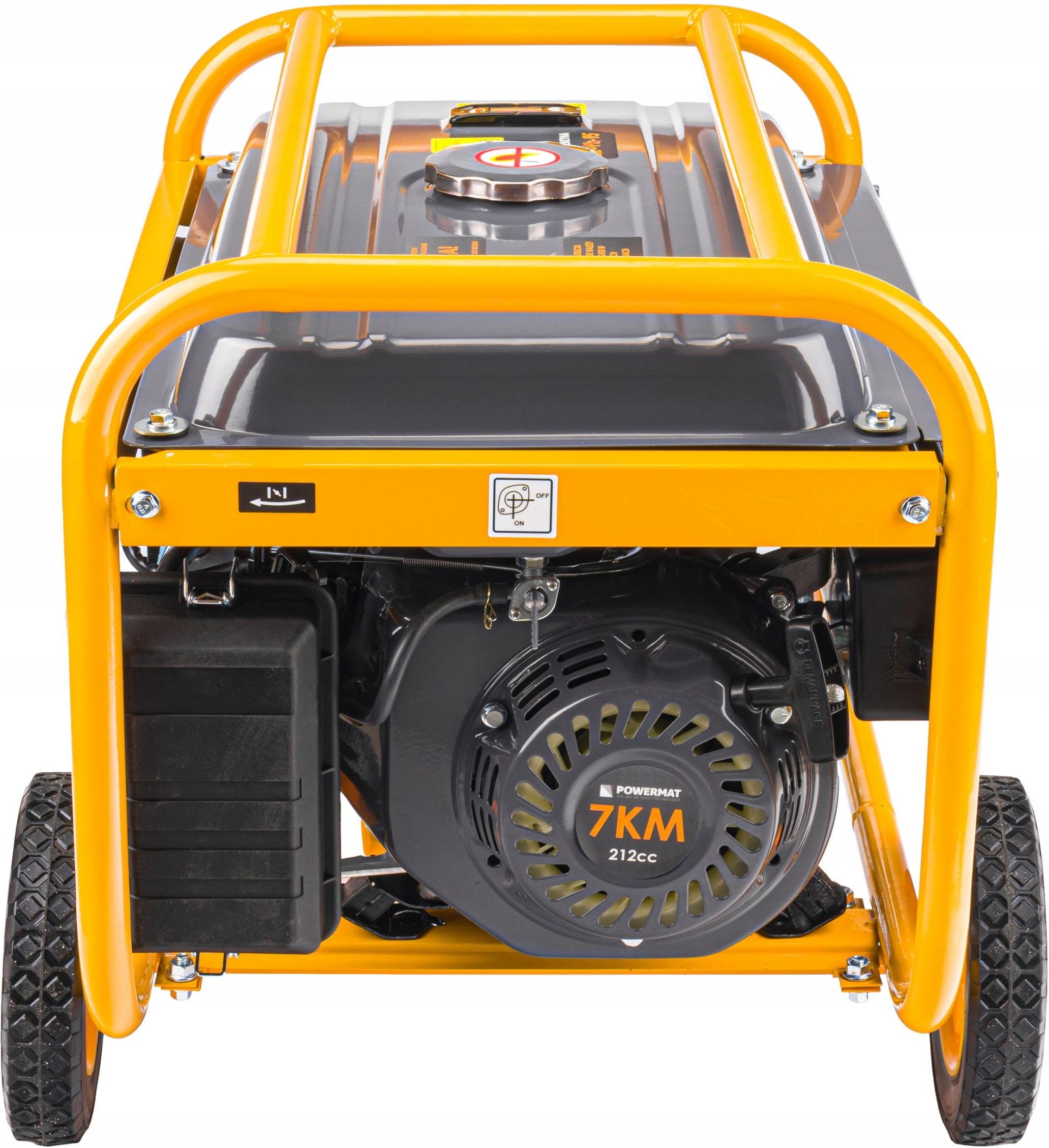 Generator prądu Powermat Agregat Prądotwórczy Generator 3000W 230V Koła ...