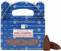 Zdjęcie Satya Kadzidła Stożkowe Do Kominków Backflow Nag Champa - Mrozy