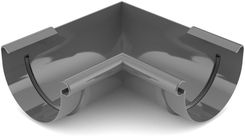 Zdjęcie Bryza Narożnik wewnętrzny PVC 125 mm grafitowy 62-054 - Sobótka