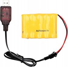 Akumulator 6V 700Mah Aa Ni-Cd Baterie Sm 2P Usb B078FXVXN1