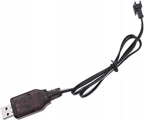 Fielect Cavo Di Ricarica USB Con Spina SM-2P – 4.8V 250mA Per Batterie Ni-MH Ni-CD Da 4.8V – Per Auto RC, Droni, Giocattoli, Altoparlanti - 2