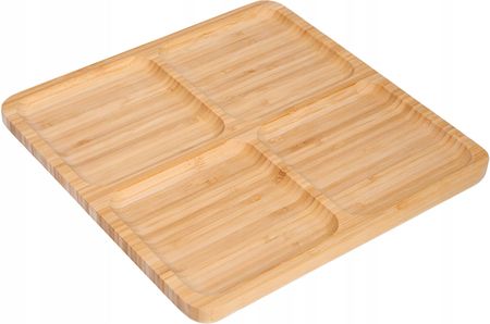 Deska Do Serwowania Talerz Taca Drewniany Bambus