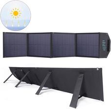 Choetech ładowarka solarna składana 2xUSB-A / 1xUSB-C PD QC 100W czarna (SC009-V2)