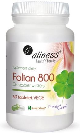 Aliness Folian Dla Kobiet W Ciąży 800 µg 60 Tabl.