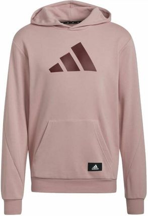 Emaga Bluza z kapturem Męska Adidas Future Icons Różowy - L