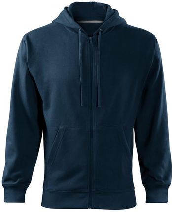 Malfini Trendy Zipper bluza męska, granatowy, 300g/m2 - Rozmiar:XL