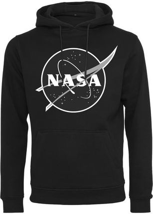 NASA Insignia męska bluza z kapturem, czarna - Rozmiar:XS