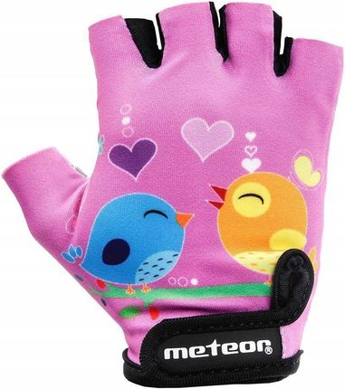 Meteor Rękawiczki Rowerowe Kids Owl  Xs