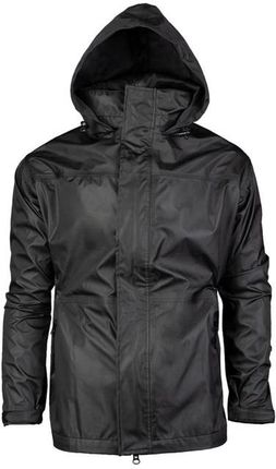 Mil-tec Weather kurtka przeciwdeszczowa, czarna - Rozmiar:XL