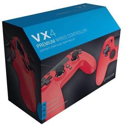 Gioteck VX-4 Czerwony PS4 VX4PS442MU