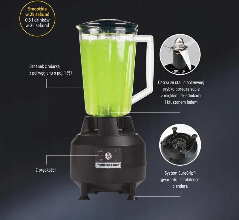 Hamilton Beach Commercial ブレンダー Blender gastronomiczny Hamilton Beach Commercial