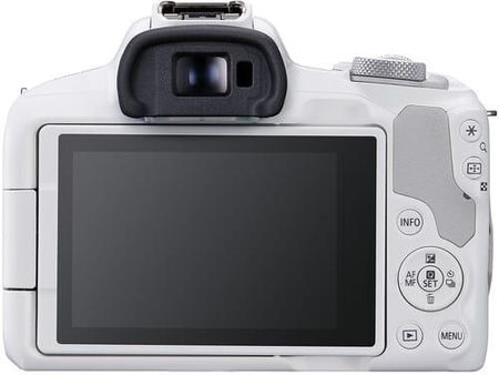 Aparat cyfrowy Canon EOS R50 biały + RF-S 18-45 IS STM