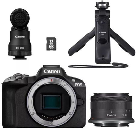 Canon EOS R50 + RF-S 18-45 IS STM Creator Kit