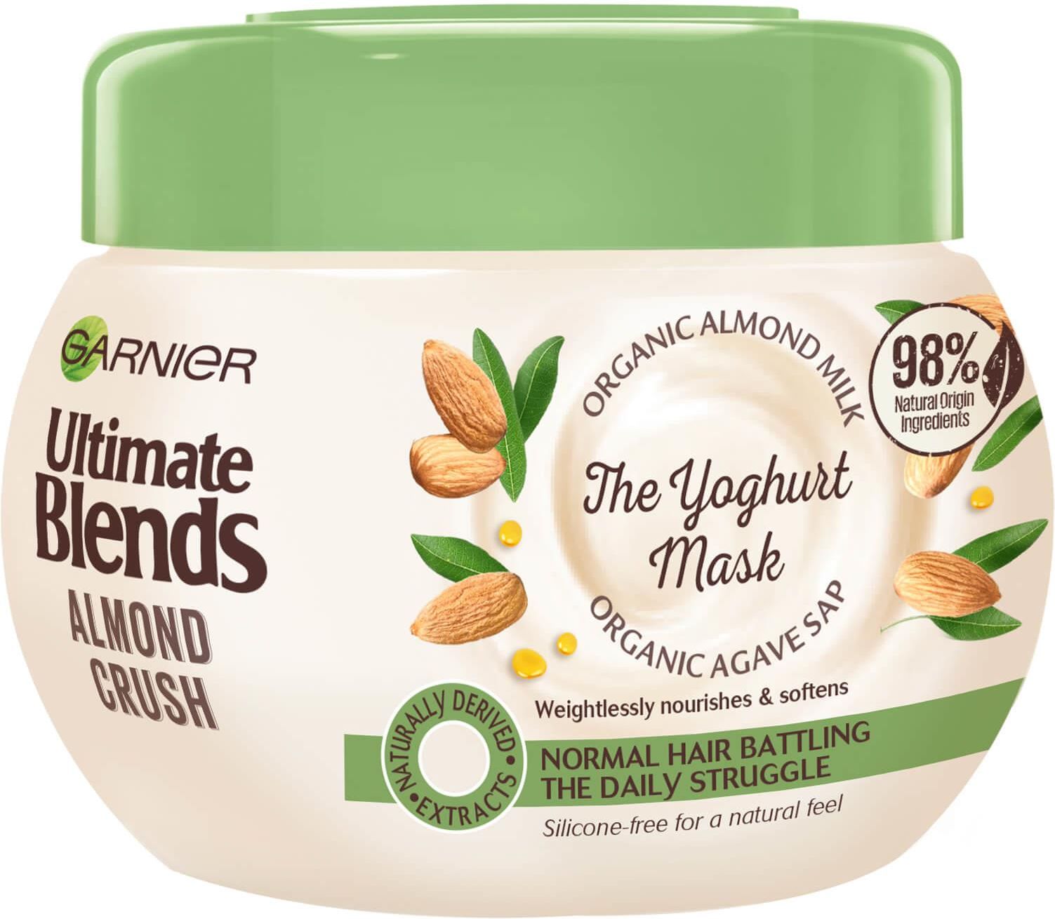 Maska do włosów Garnier Ultimate Blends Almond Crush Yoghurt Hair Mask