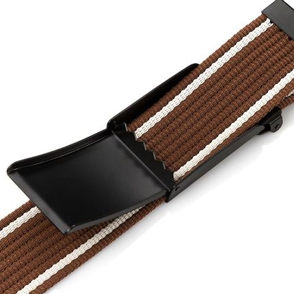 BRĄZOWY PASEK MĘSKI PAOLO PERUZZI PW-08-105 CM - zdjęcie 2