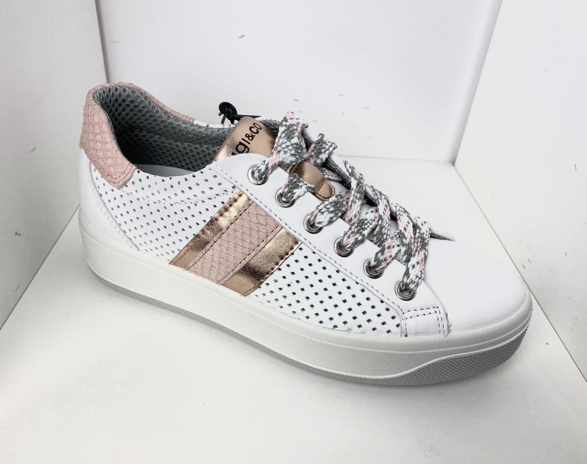 Mocassino Igi&Co Da Donna In Pelle Nera Con Zeppa Bassa