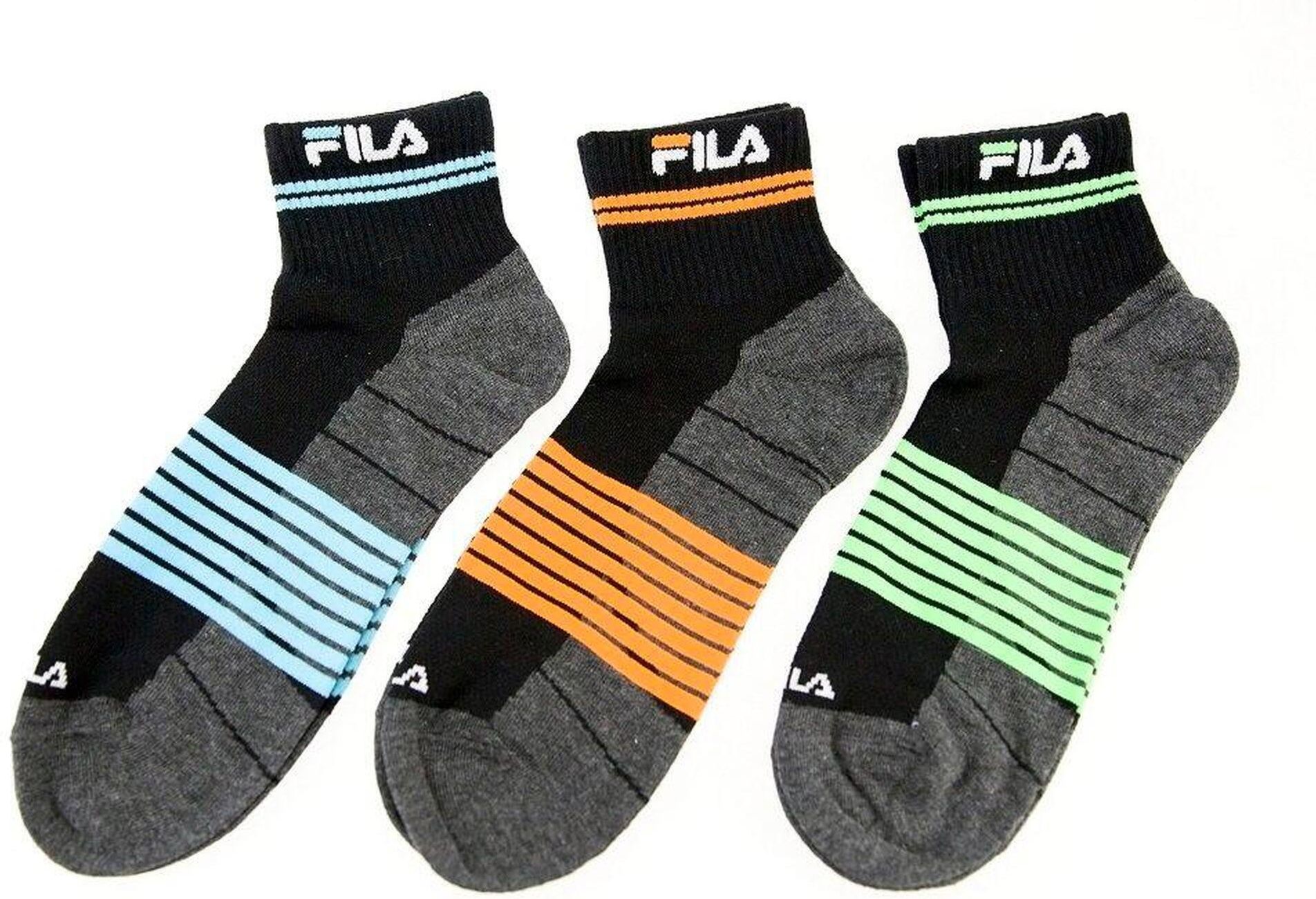 Skarpetki krótkie unisex Fila Quarter Socks 3 pary Ceny i opinie