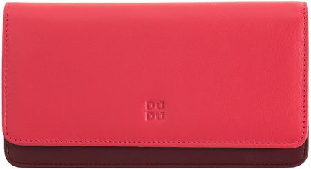 DUDU Wielokolorowy RFID damski miękki skórzany portfel torebka