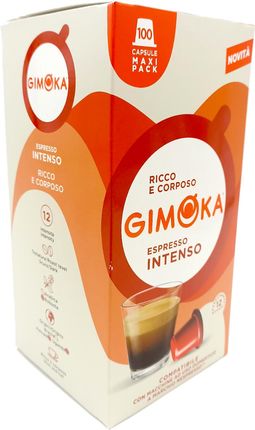 Gimoka Maxi Intenso Kapsułki Nespresso 100Szt.