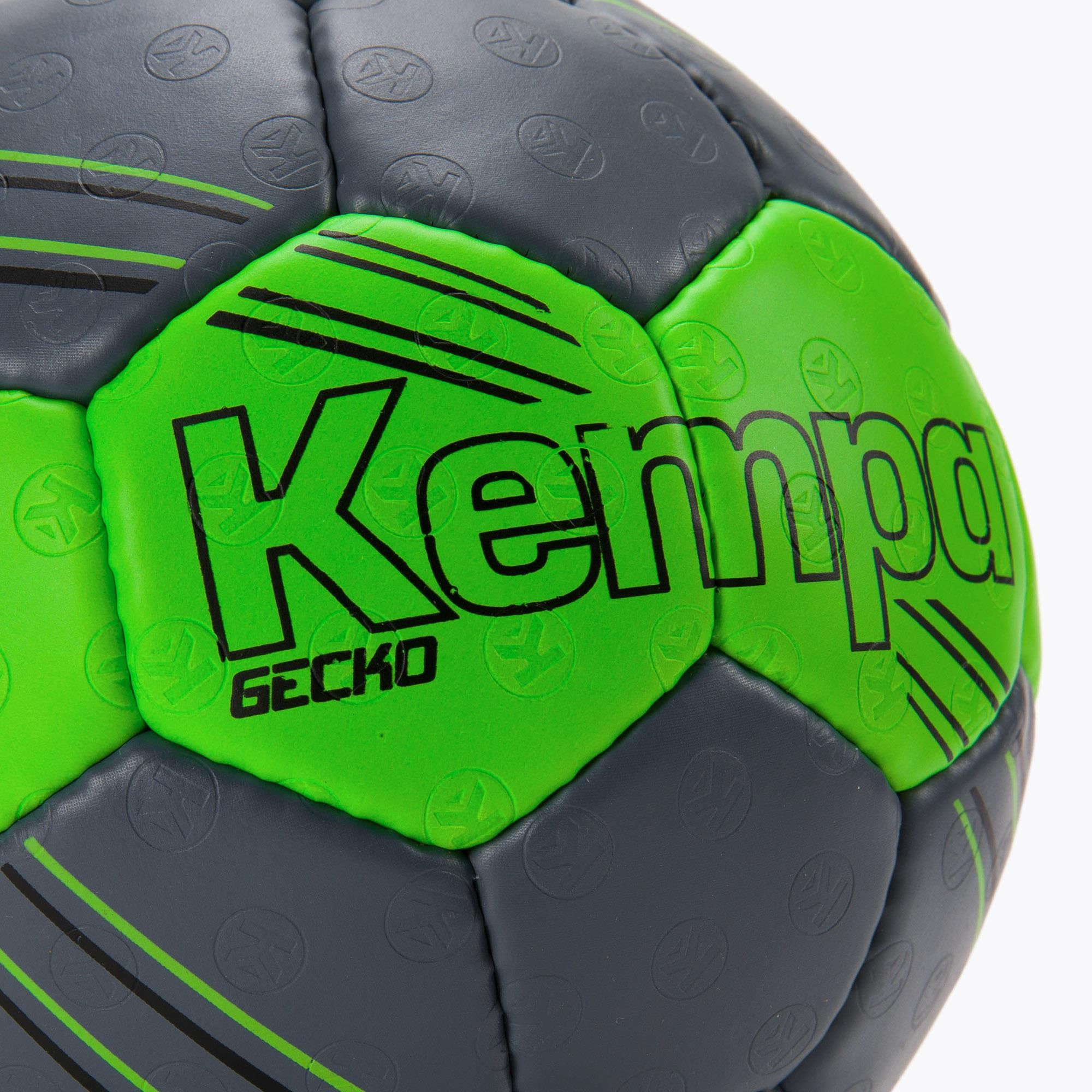 Kempa Gecko Ballon de Handball Ballon de Match et d'entraînement - Surface Souple et adhérente - Convient pour Le Jeu avec résine - Ballon pour Enfants et Adultes, Gris/Bleu Kempa Gecko Ballon de Handball Ballon de Match et d'entraînement - Surface Souple et adhérente - Convient pour Le Jeu avec résine - Ballon pour Enfants et Adultes, Gris/Bleu