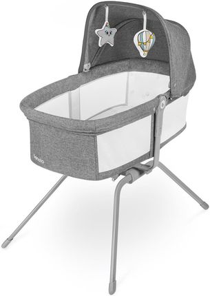 Lionelo Malin Grey Stone Łóżeczko Z Funkcją Kołyski