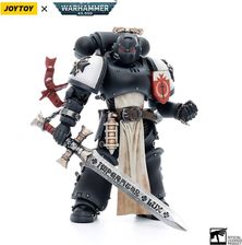 Zdjęcie JoyToy Warhammer 40k Action Figure 1/18 Black Templars The Emperors Champion Rolantus 12cm - Barcin