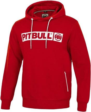 Bluza z kapturem Pit Bull Cotton Terry Hilltop '22 - Czerwona