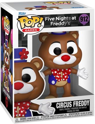 Funko Five Nights at Freddy's Security Breach POP! Games Vinyl Figure Circus Freddy 9cm nr 912