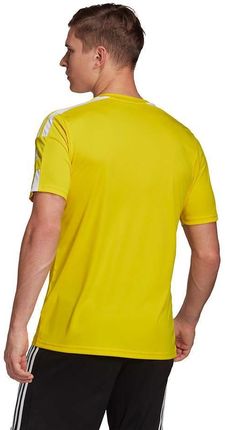 Koszulka męska adidas Squadra 21 Jersey Short Sleeve żółta GN5728 - zdjęcie 6